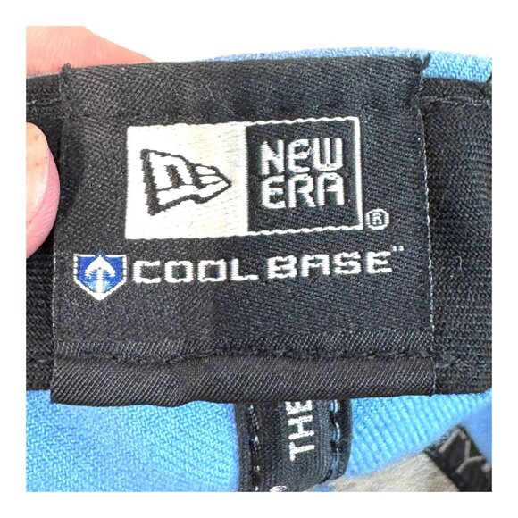 New Era Cool Base Retro Kansas City Royals Blue Baseball Cap 7 5/8 MLB Authentic - Picture 4 of 12